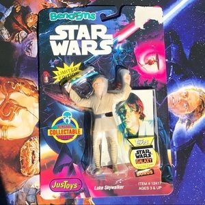Limited Edition Luke Skywalker Bend Ems Figure